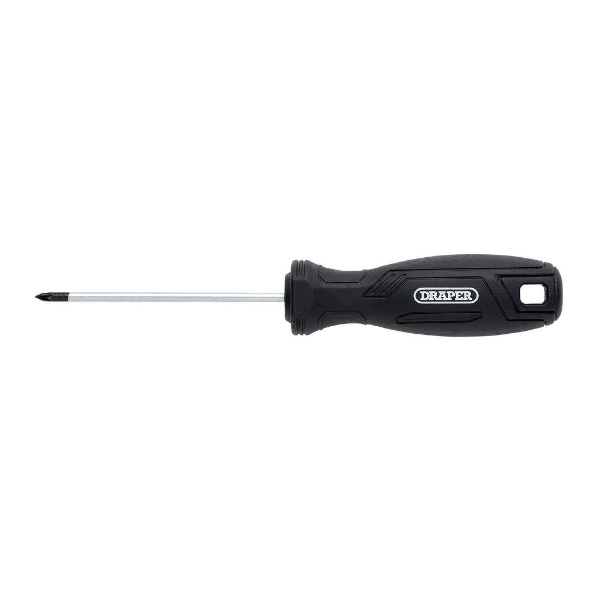 Draper Pozi Hard Grip Screwdriver, PZ0 x 75mm 13512