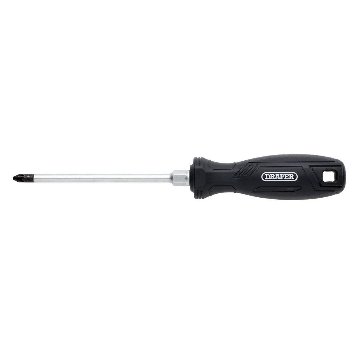 Draper Pozi Hard Grip Screwdriver, PZ2 x 125mm 13516