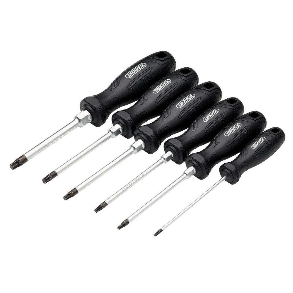 Draper TX-STAR Hard Grip Screwdriver Set (6 Piece) 13585