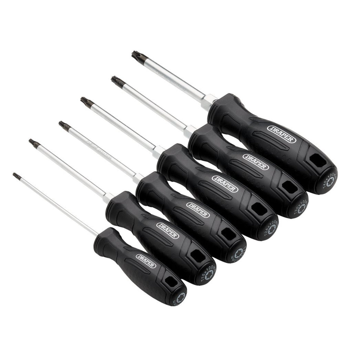 Draper TX-STAR Hard Grip Screwdriver Set (6 Piece) 13585