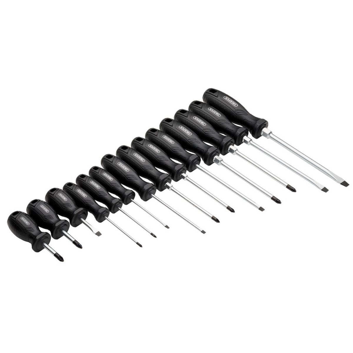 Draper Hard Grip Screwdriver Set (14 Piece) 13587