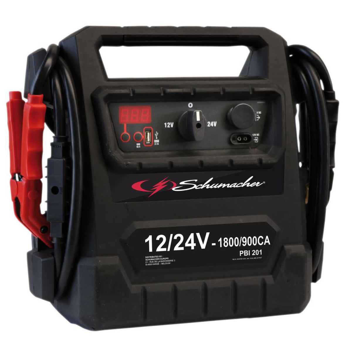 Schumacher PBI201 12/24V Booster, 1800/900CA 13707