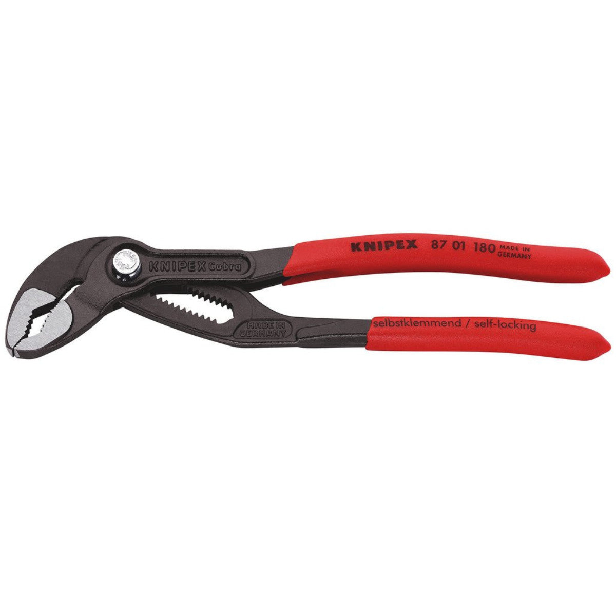 Knipex 87 01 180 Cobra High-Tech Water Pump Pliers, 180mm 13758