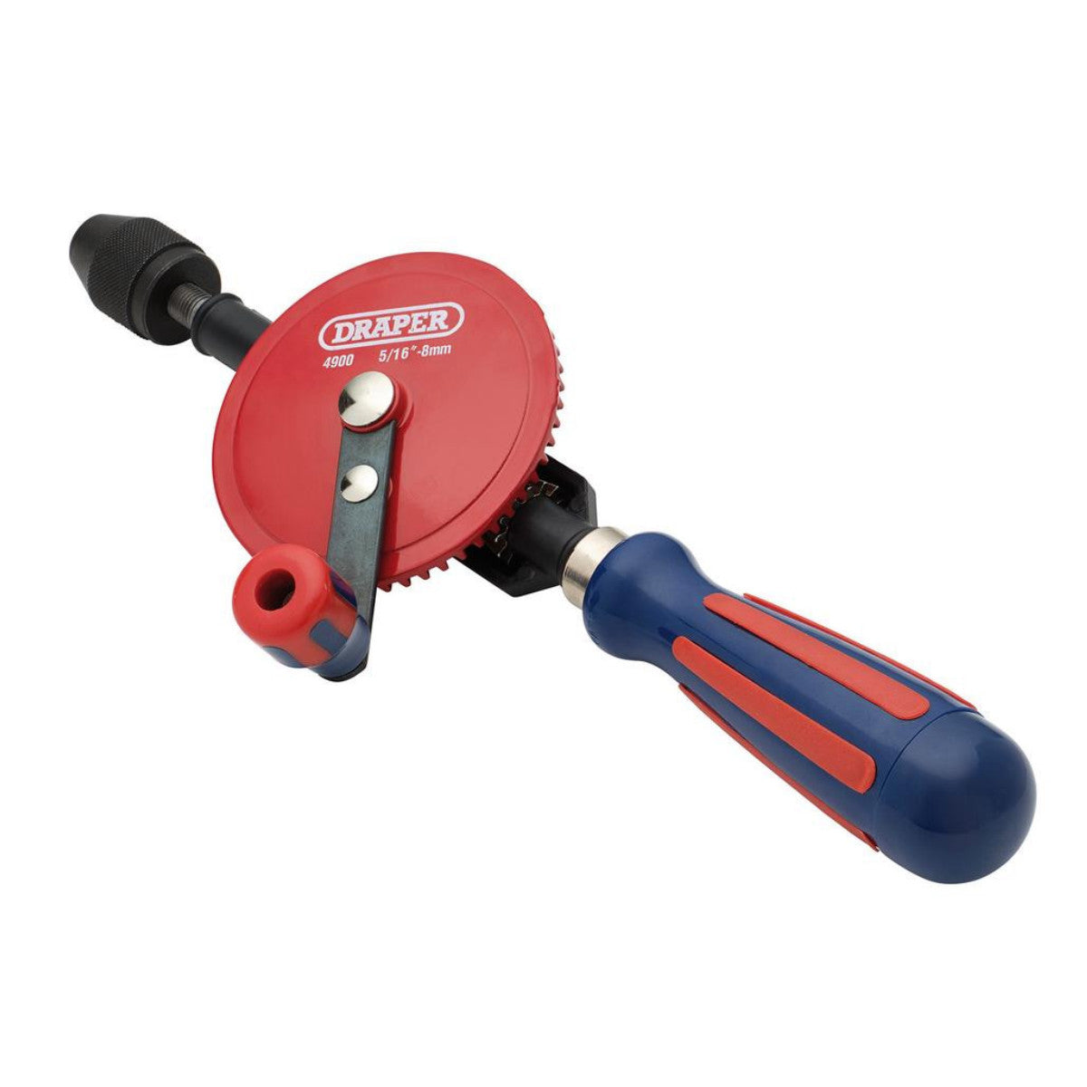 Draper Chuck Double Pinion Hand Drill, 8mm/5/16" 13838