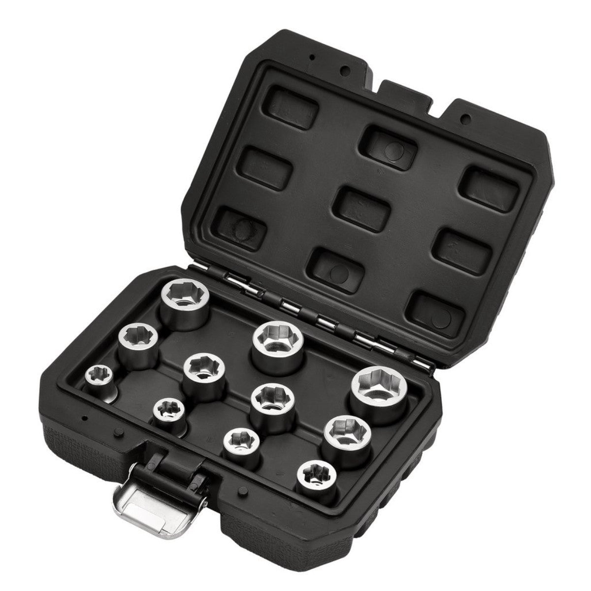 Draper Bolt Extractor Socket Set, 3/8" Sq. Dr. (11 Piece) 13894