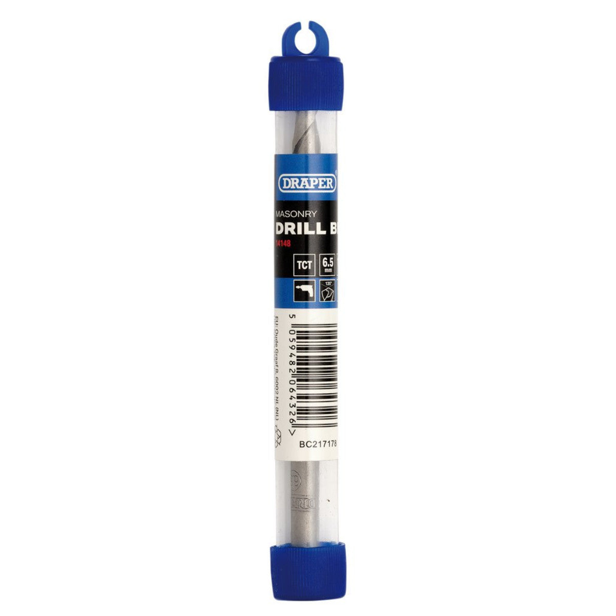 Draper TCT Masonry Drill Bit, 6.5 x 100mm 14148