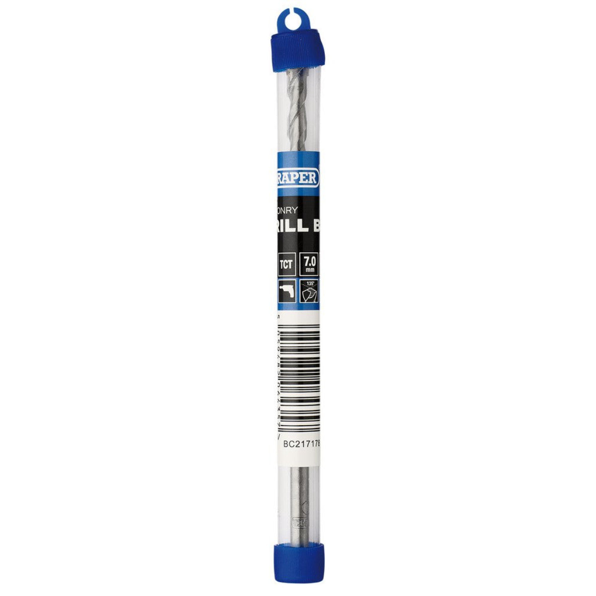 Draper TCT Masonry Drill Bit, 7 x 150mm 14188