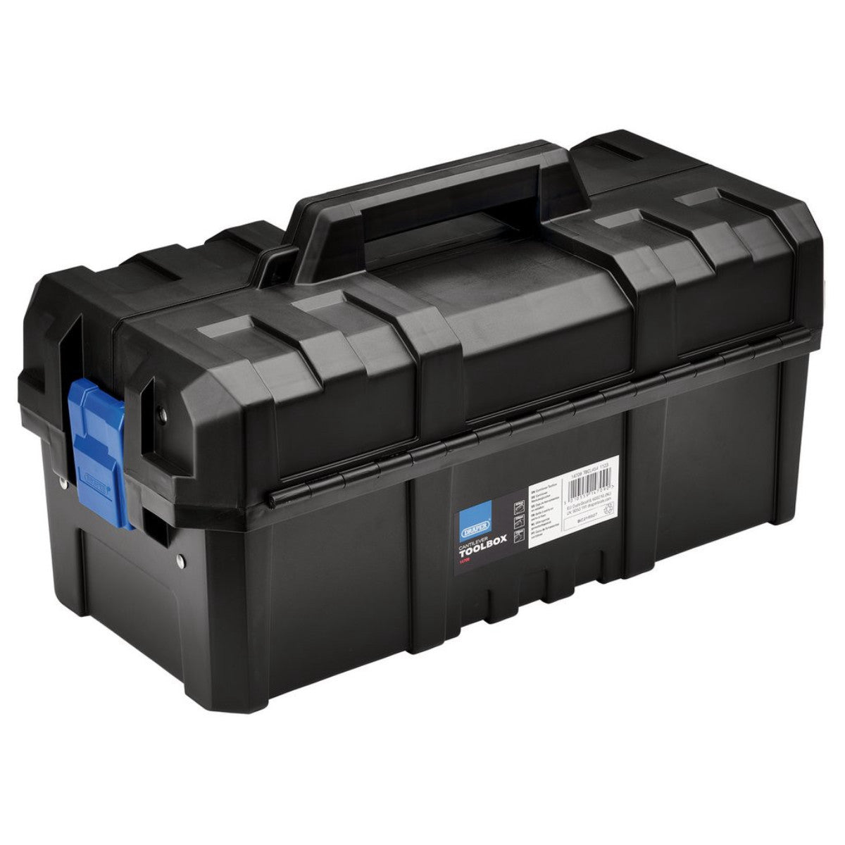 Draper Plastic Cantilever Toolbox, 454mm 14709
