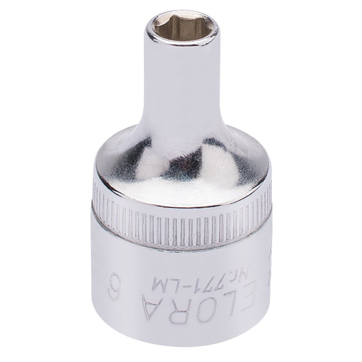 Elora Hexagon Socket, 1/2" Sq. Dr., 6mm 15295