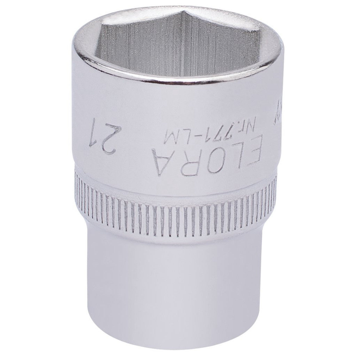Elora Hexagon Socket, 1/2" Sq. Dr., 21mm 15310