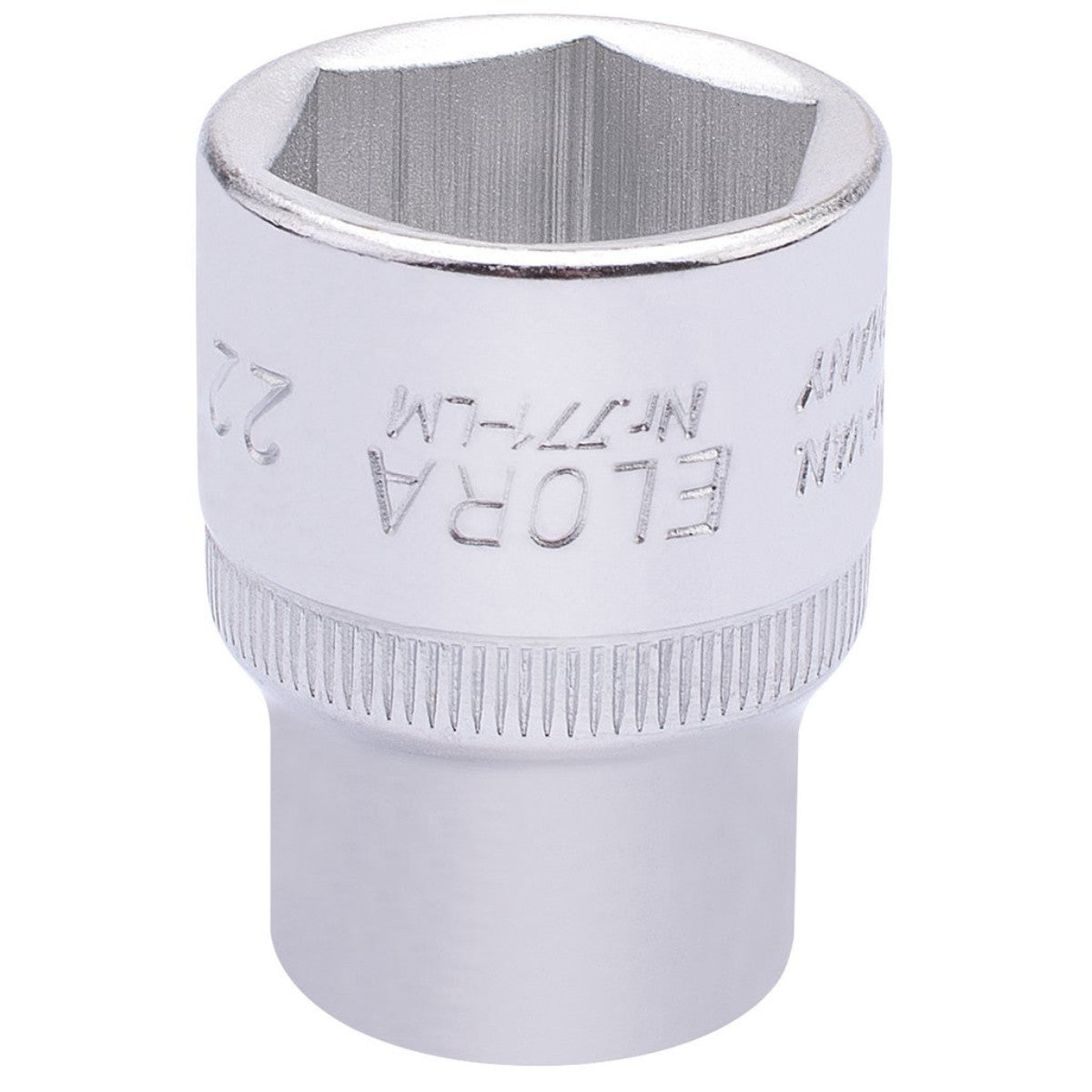 Elora Hexagon Socket, 1/2" Sq. Dr., 22mm 15311