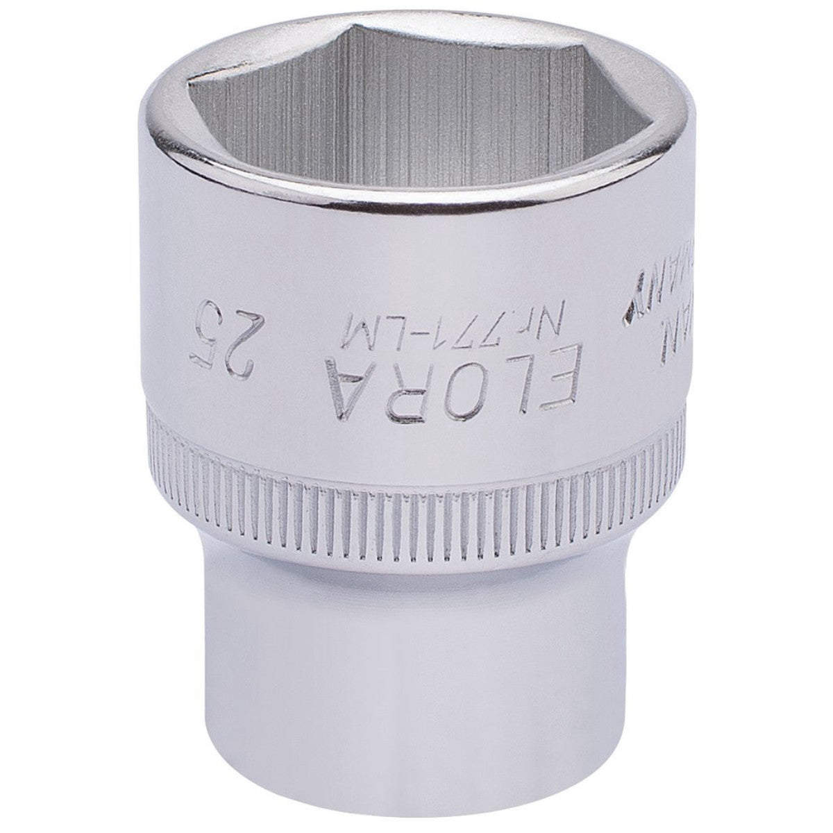 Elora Hexagon Socket, 1/2" Sq. Dr., 25mm 15314