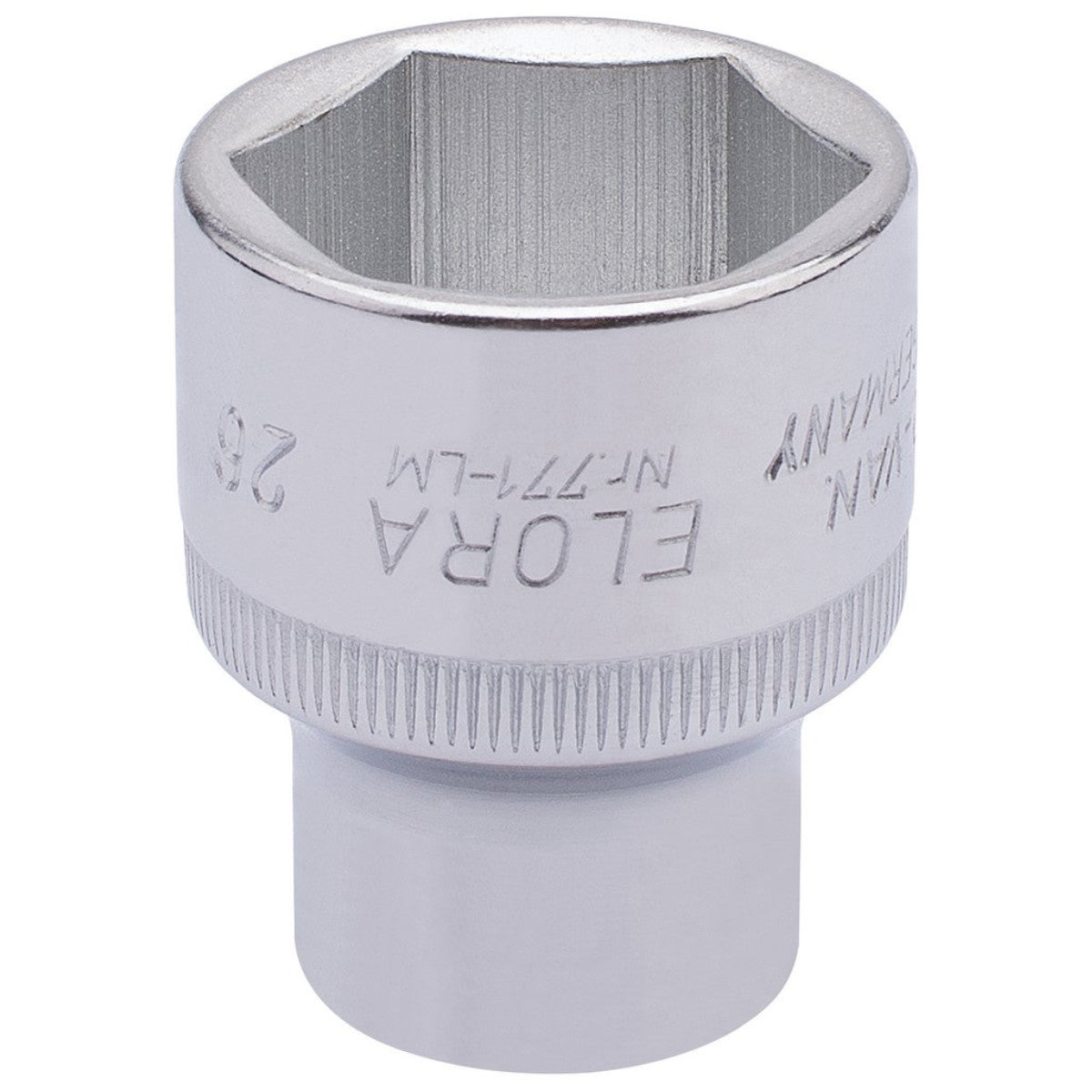 Elora Hexagon Socket, 1/2" Sq. Dr., 26mm 15315