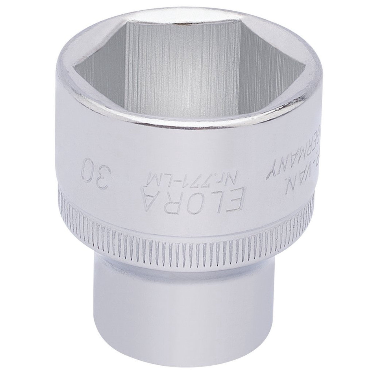 Elora Hexagon Socket, 1/2" Sq. Dr., 30mm 15320