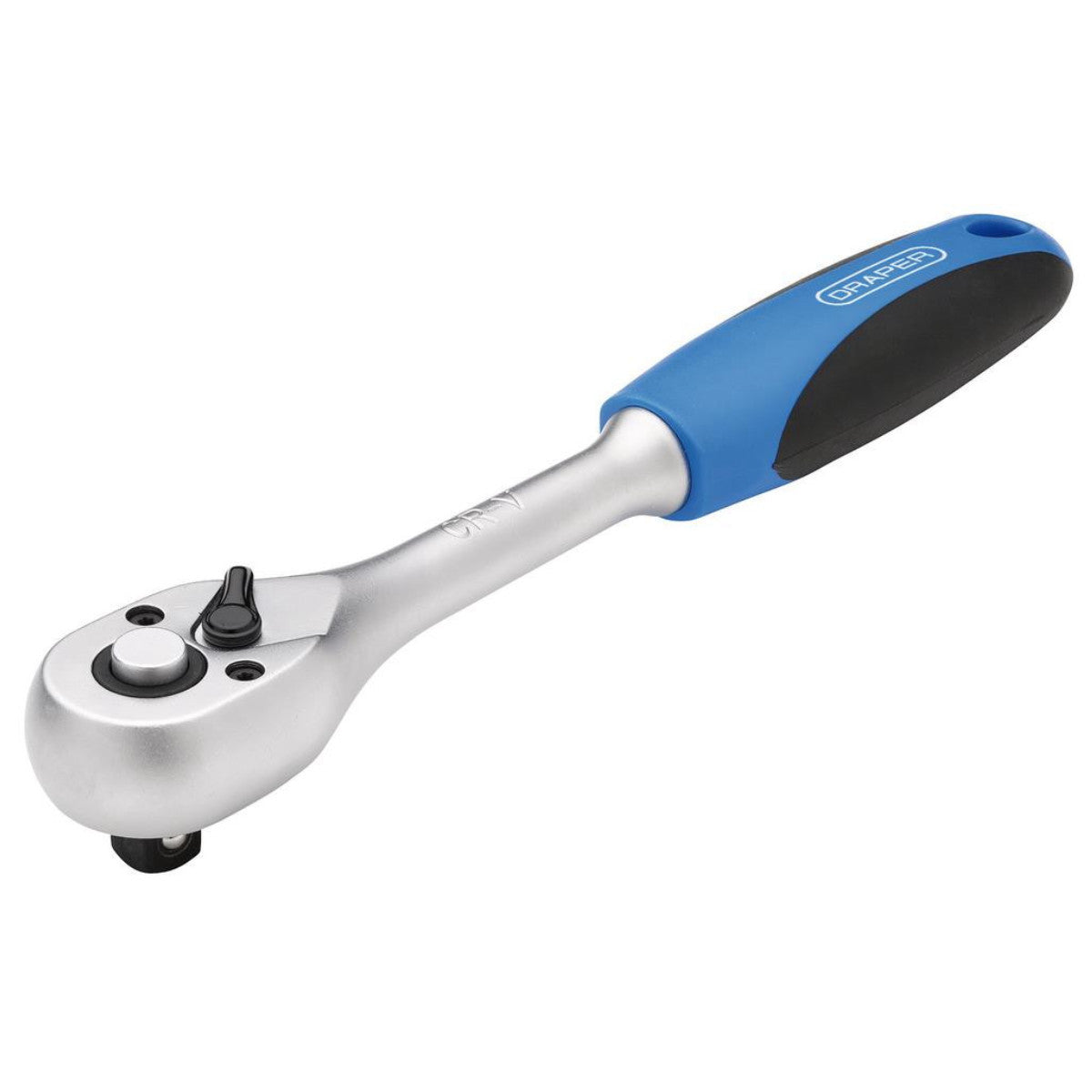 Draper 72 Tooth Reversible Soft Grip Ratchets, 3/8" Sq. Dr. 16428