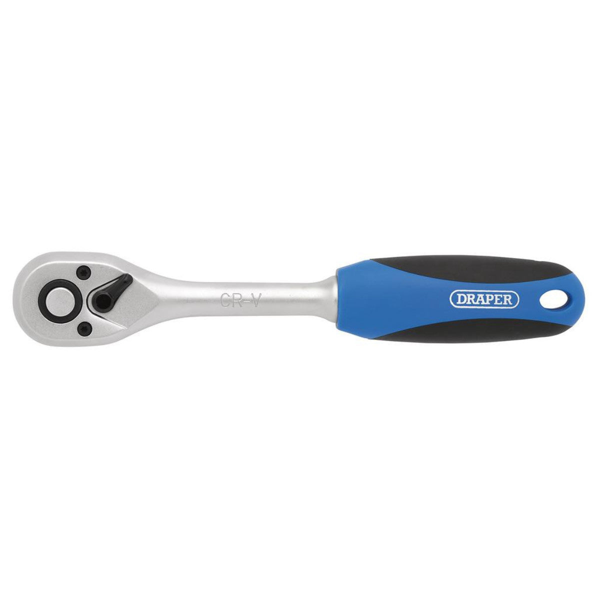 Draper 72 Tooth Reversible Soft Grip Ratchets, 3/8" Sq. Dr. 16428
