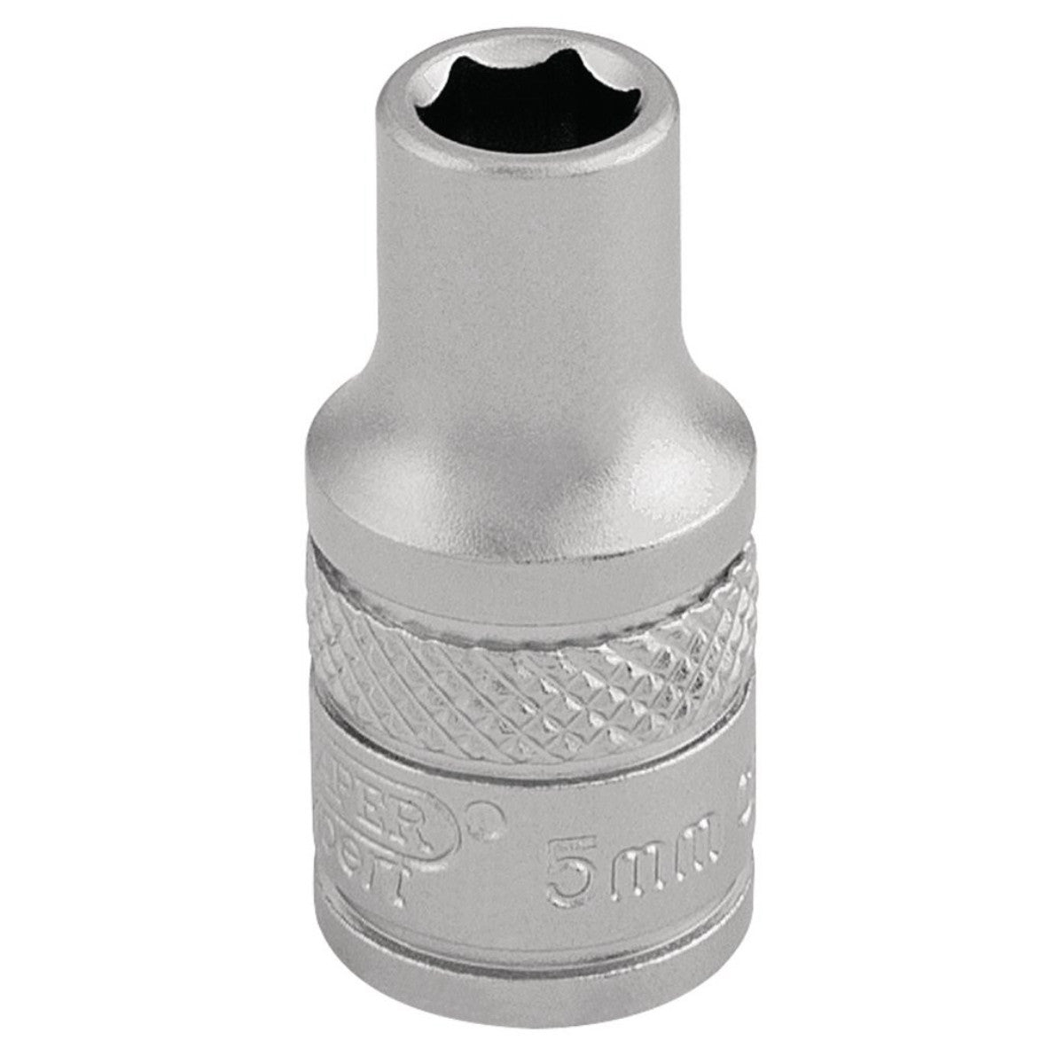 Draper Expert Socket, 1/4" Sq. Dr., 5mm 16508