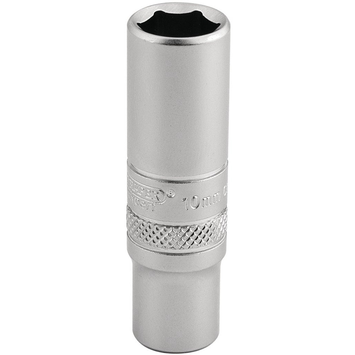 Draper Expert 6 Point Deep Socket, 1/4" Sq. Dr., 10mm 16529