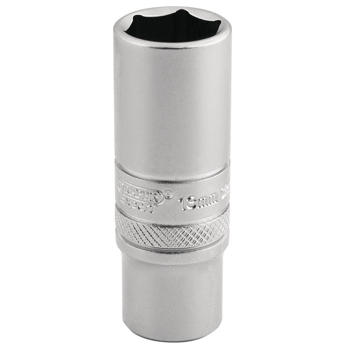 Draper Expert 6 Point Deep Socket, 1/4" Sq. Dr., 13mm 16530