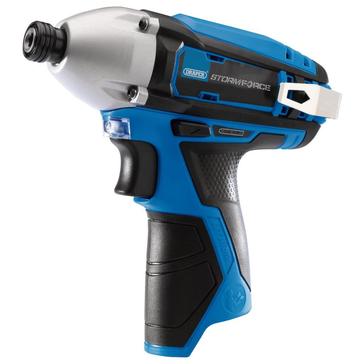 Draper Storm Force 10.8V Power Interchange Impact Driver, 1/4" Hex. (Sold Bare) 17132