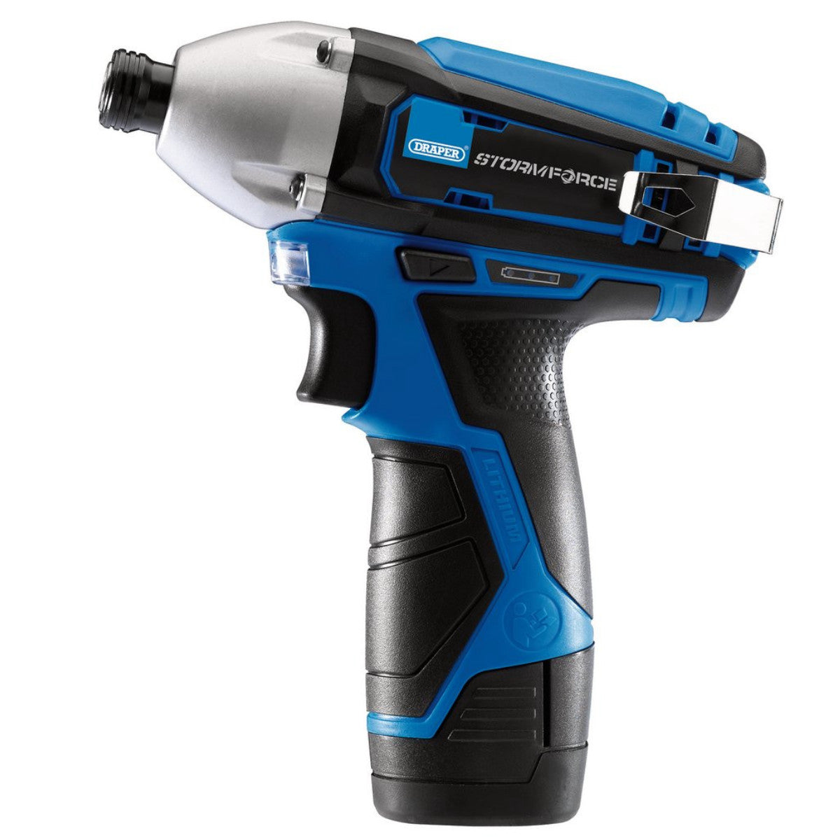 Draper Storm Force 10.8V Power Interchange Impact Driver, 1/4" Hex. (Sold Bare) 17132