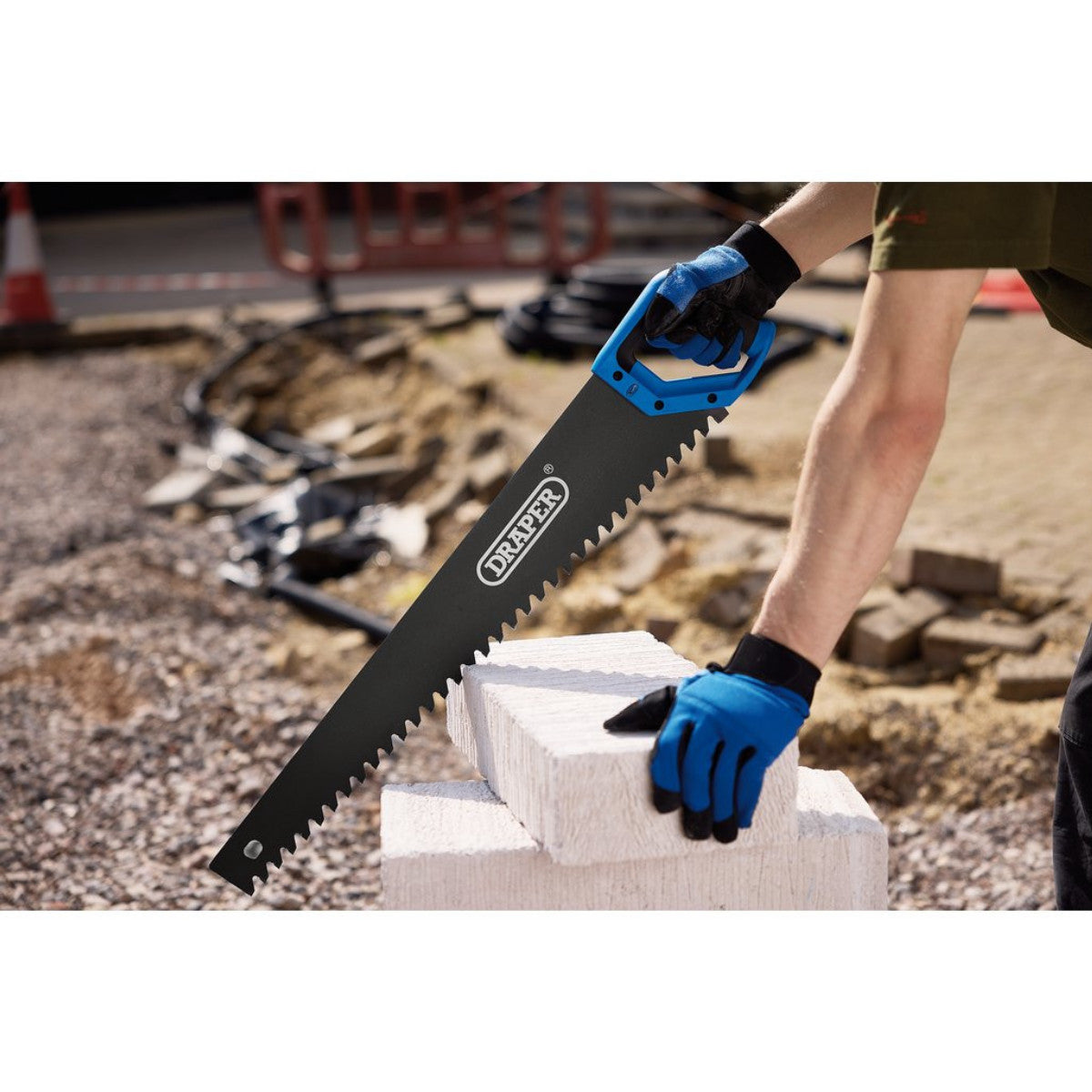 Draper Concrete and Masonry Saw, 650mm, 1.4tpi 18111