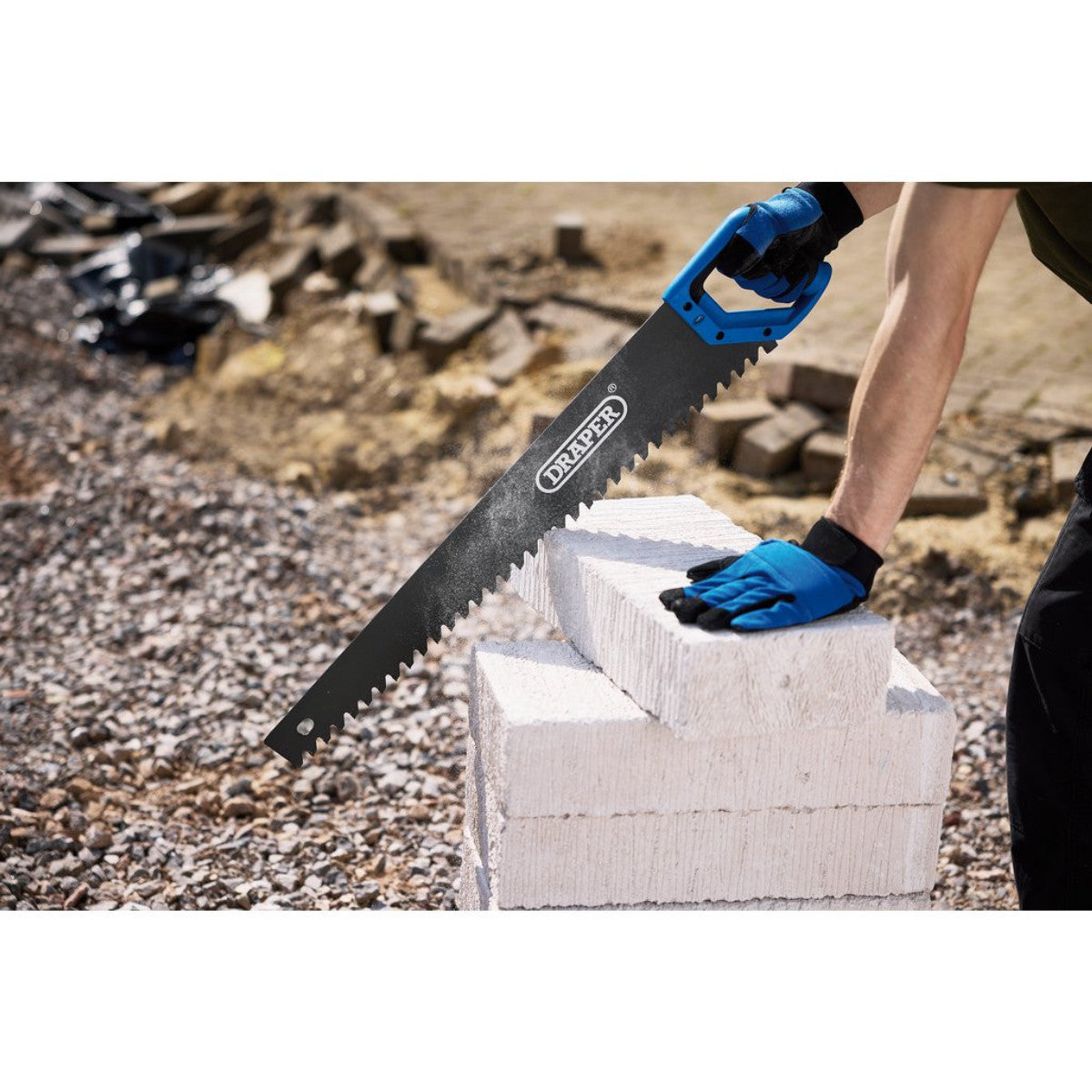 Draper Concrete and Masonry Saw, 650mm, 1.4tpi 18111