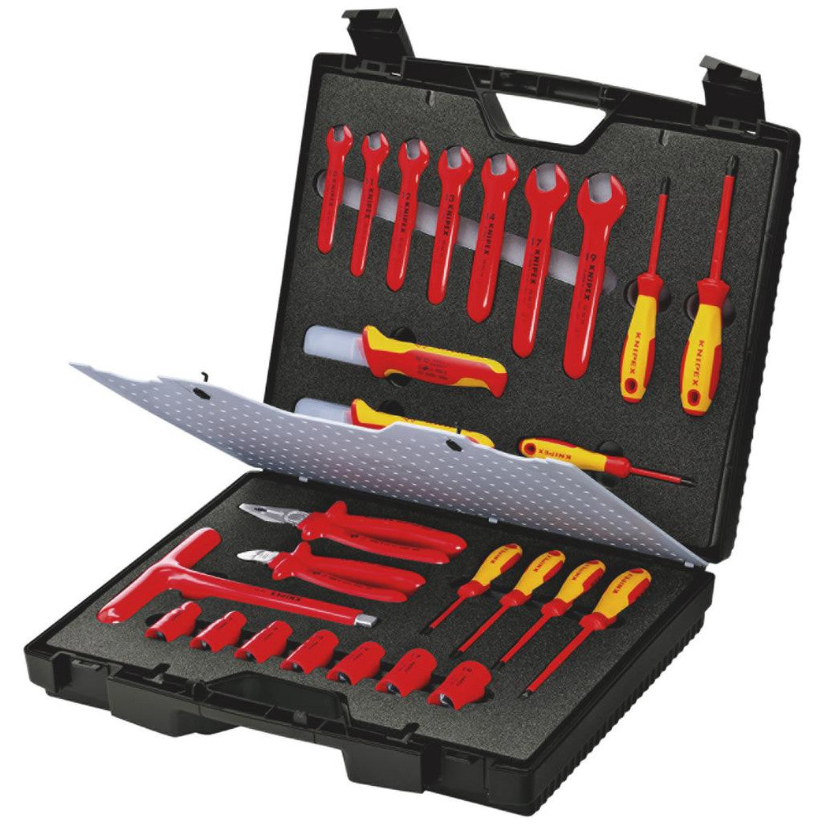 Knipex 98 99 12 Standard Tool Case With Insulated Tools, 26 Parts 18891
