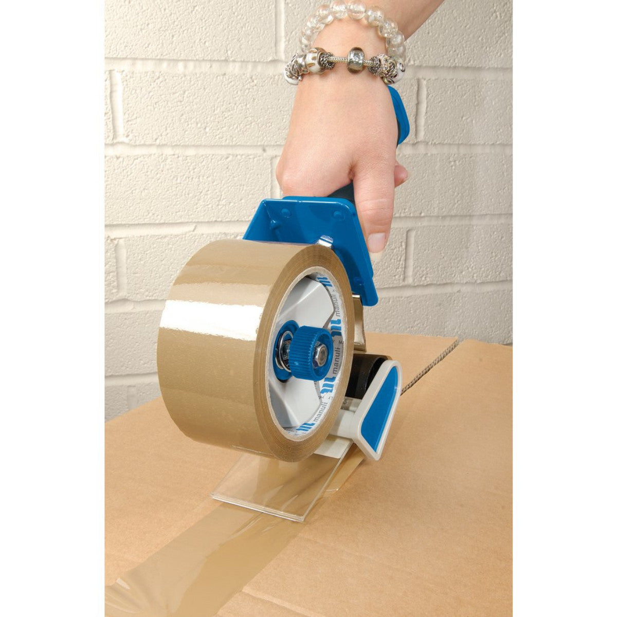 Draper Expert Soft Grip Hand-Held Security Packing Tape Dispenser, 50mm 19237