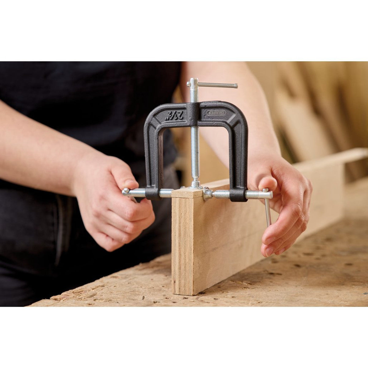 Draper 3-Way G-Clamp, 63mm 19404