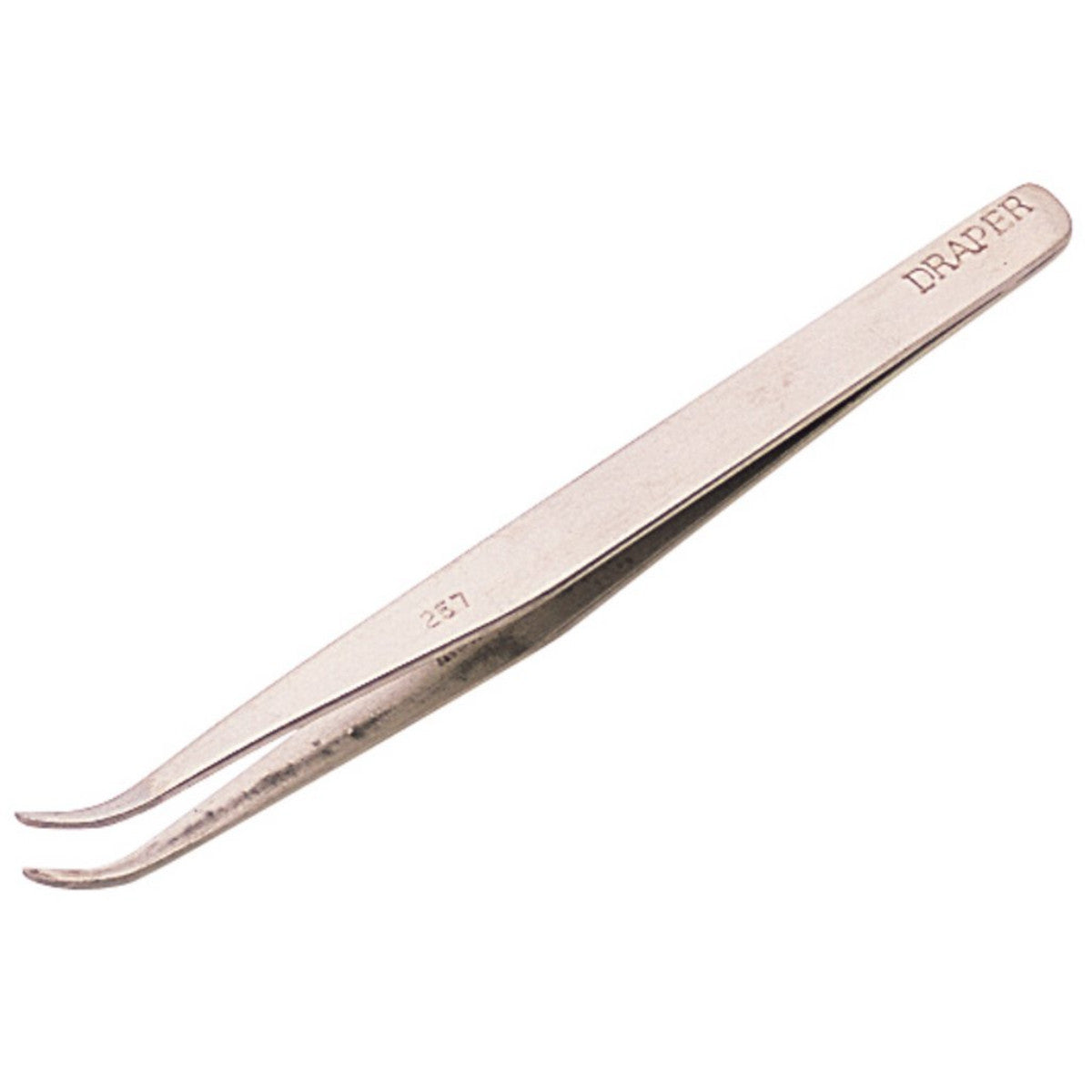 Draper Fine Point Curved Tweezers, 120mm 19672