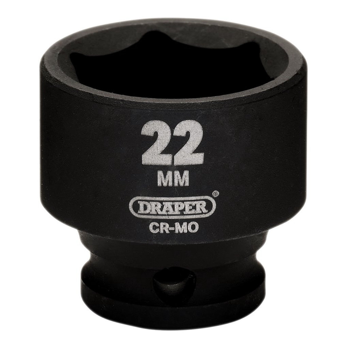 Draper HI-TORQ Metric Impact Socket, 3/8" Sq. Dr., 22mm 20171