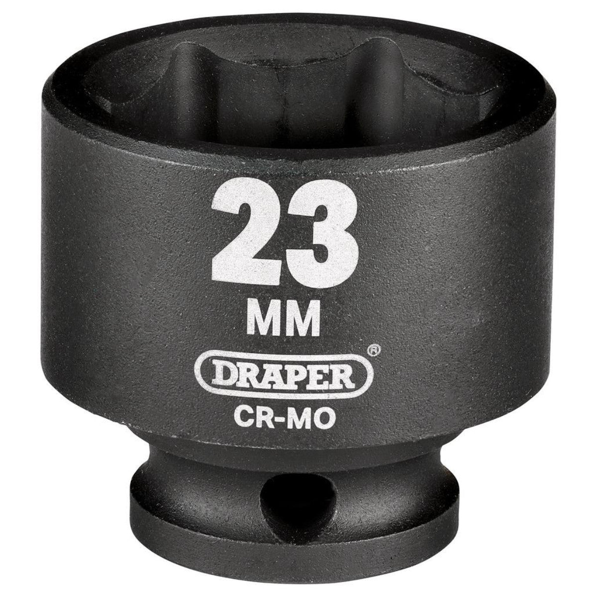 Draper Hi-TORQ Impact Socket, 3/8" Sq. Dr., 23mm 20172