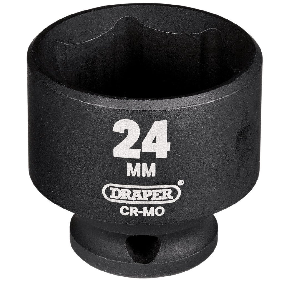Draper HI-TORQ Metric Impact Socket, 3/8" Sq. Dr., 24mm 20175