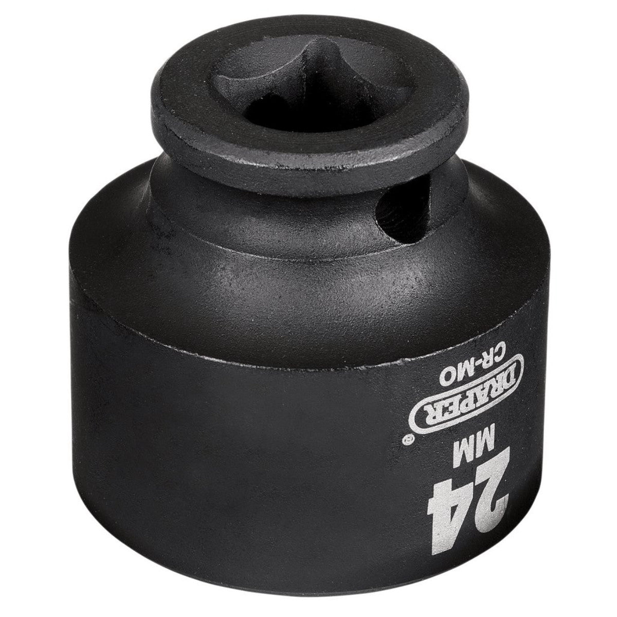 Draper HI-TORQ Metric Impact Socket, 3/8" Sq. Dr., 24mm 20175