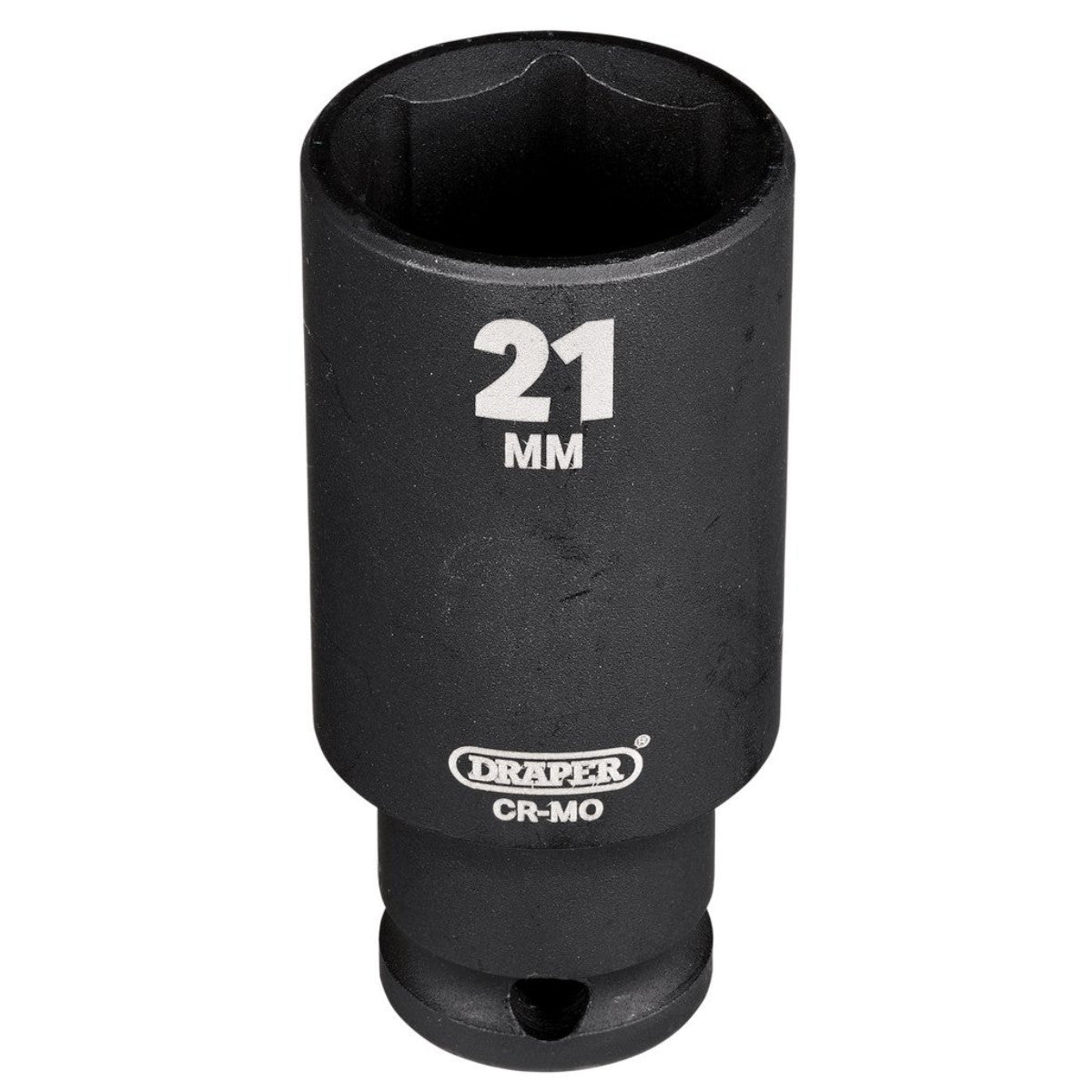 Draper HI-TORQ Metric Deep Impact Socket, 3/8" Sq. Dr., 21mm 20177