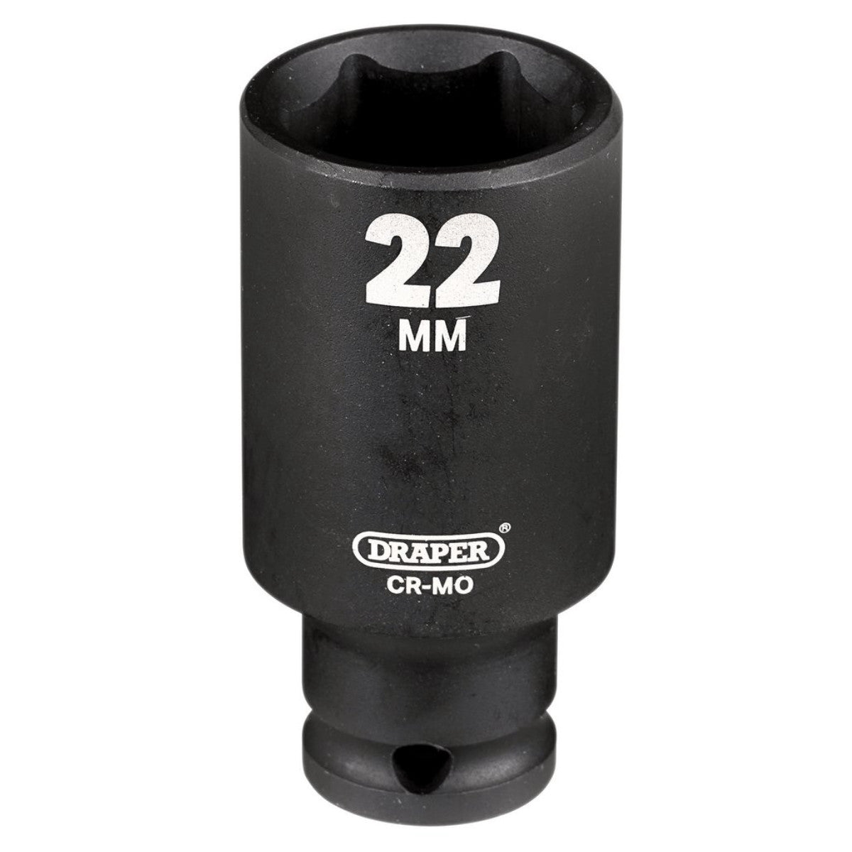Draper HI-TORQ Metric Deep Impact Socket, 3/8" Sq. Dr., 22mm 20180