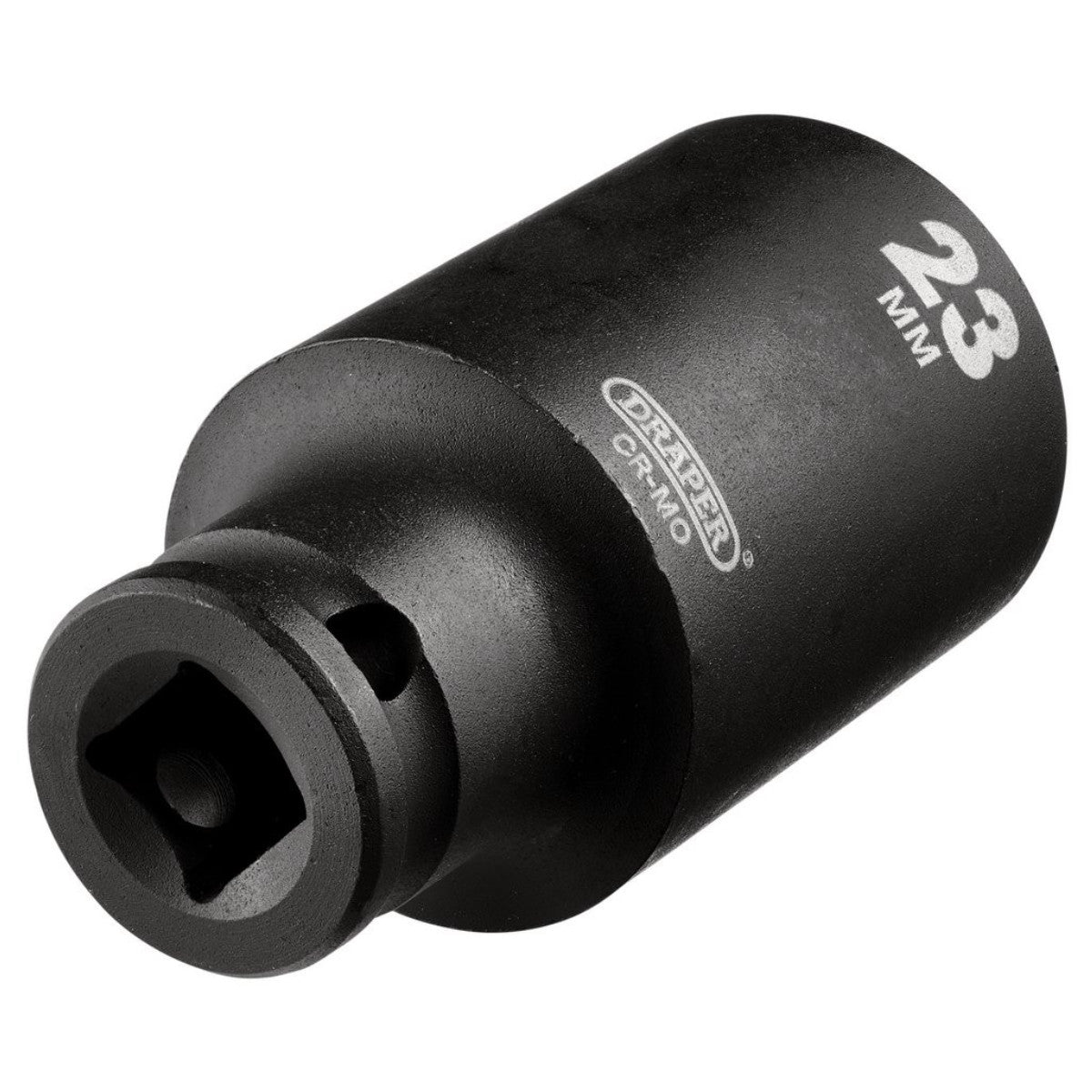 Draper HI-TORQ Metric Deep Impact Socket, 3/8" Sq. Dr., 23mm 20181