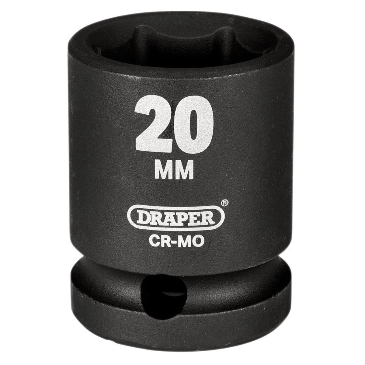 Draper Hi-TORQ Impact Socket, 1/2" Sq. Dr., 20mm 20184