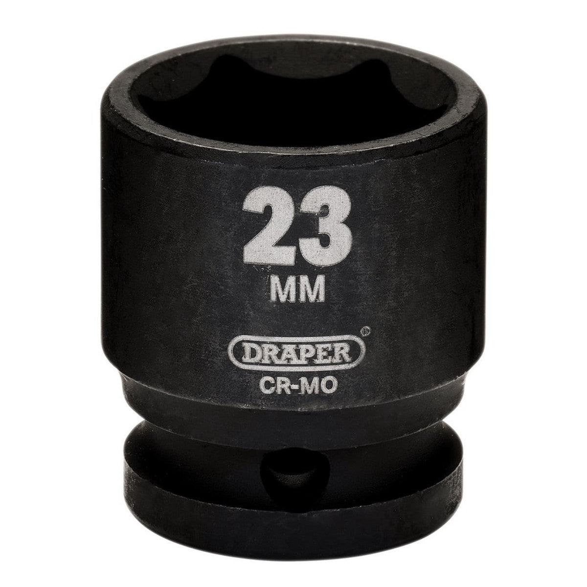 Draper HI-TORQ Metric Impact Socket, 1/2" Sq. Dr., 23mm 20185