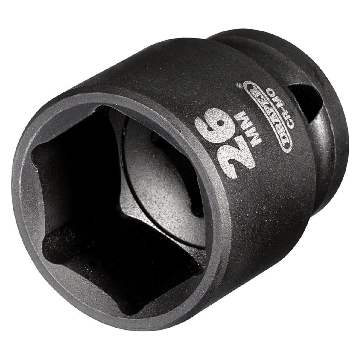 Draper Hi-TORQ Impact Socket, 1/2" Sq. Dr., 26mm 20188