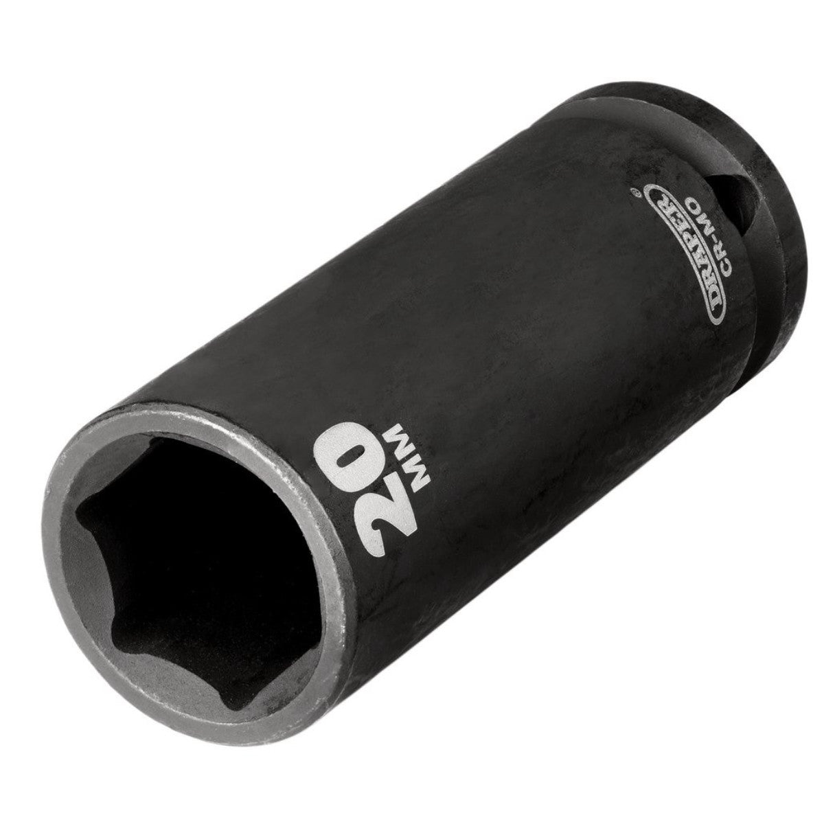 Draper Hi-TORQ Deep Impact Socket, 1/2" Sq. Dr., 20mm 20191