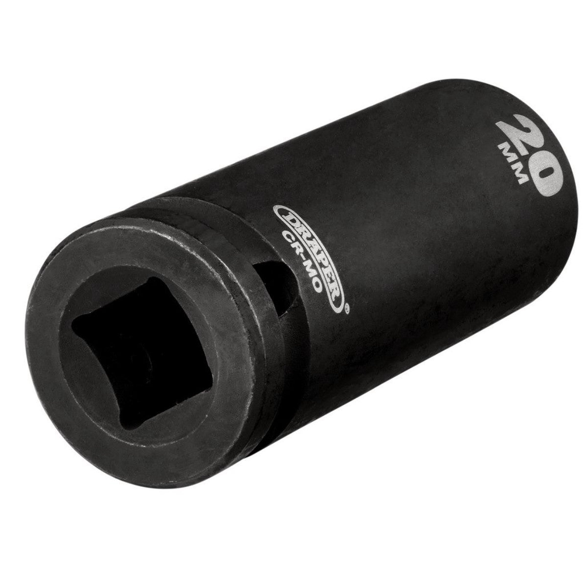 Draper Hi-TORQ Deep Impact Socket, 1/2" Sq. Dr., 20mm 20191