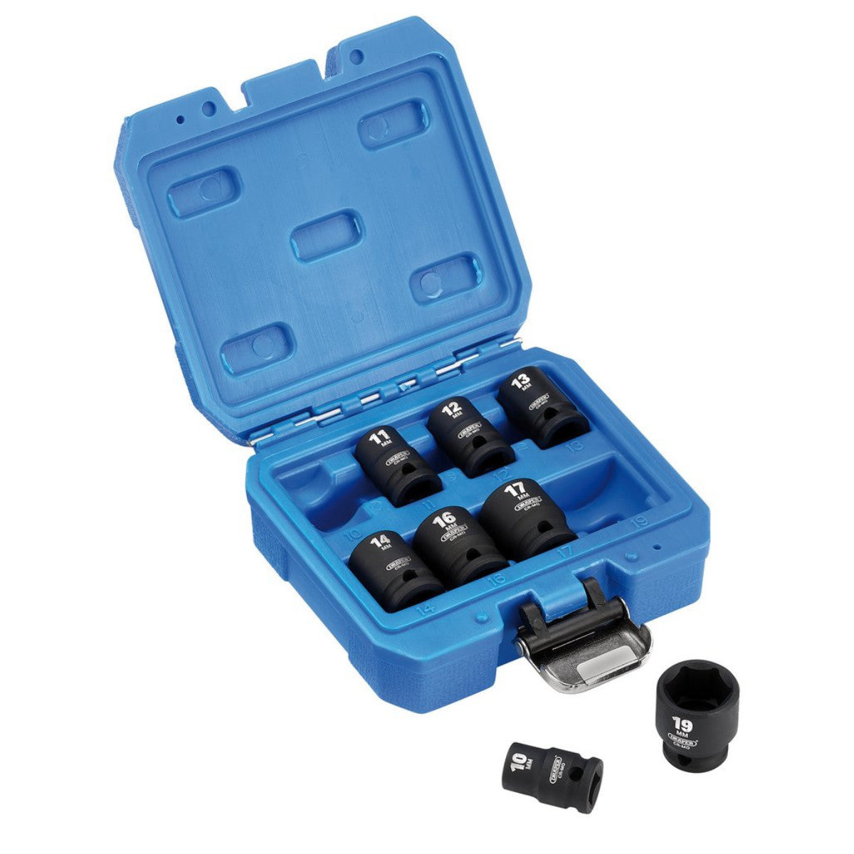 Draper HI-TORQ Metric Impact Socket Set, 3/8" Sq. Dr. (8 Piece) 20203