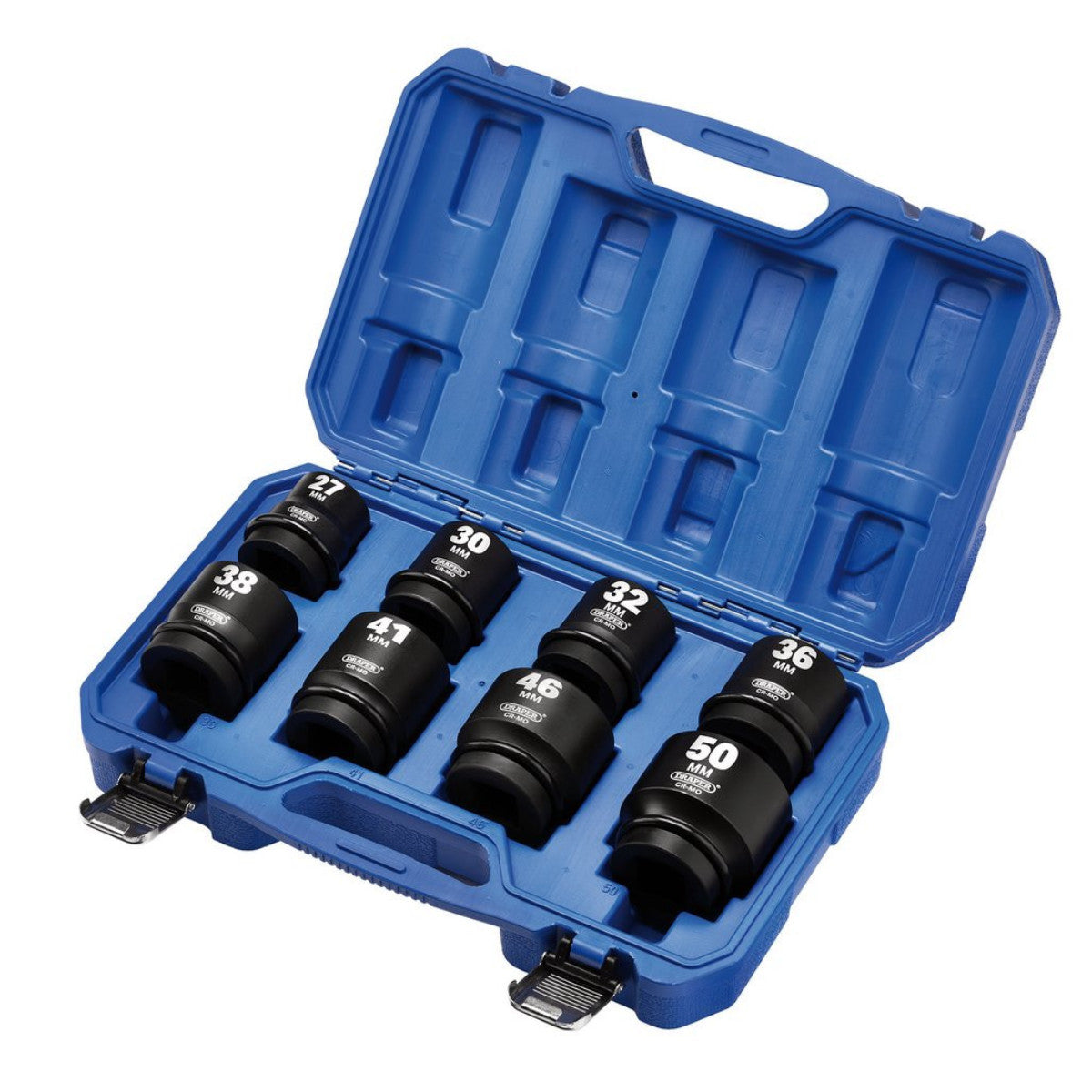 Draper HI-TORQ Metric Impact Socket Set, 1" Sq. Dr. (8 Piece) 20209