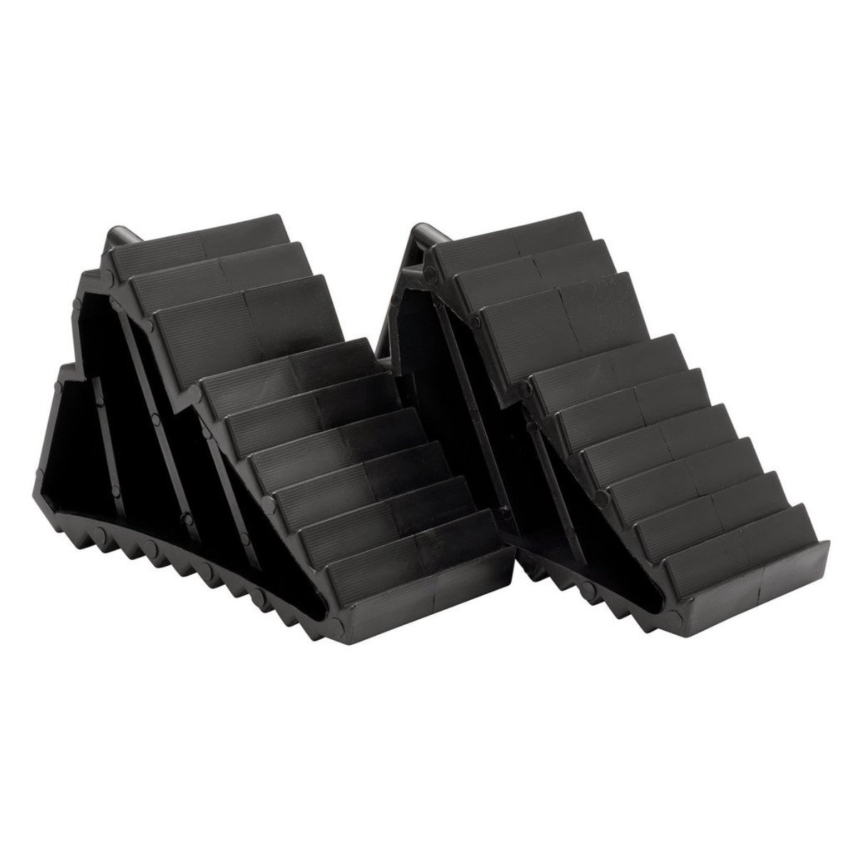 Draper Plastic Wheel Chocks, 2 Tonne (Pair) 20212