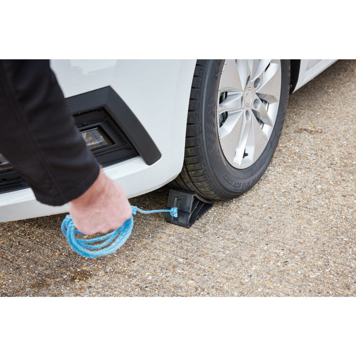 Draper Plastic Wheel Chocks, 2 Tonne (Pair) 20212