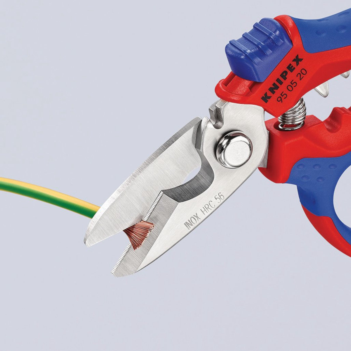 Knipex 95 05 20 SB Angled Electricians' Shears, 160mm 20290