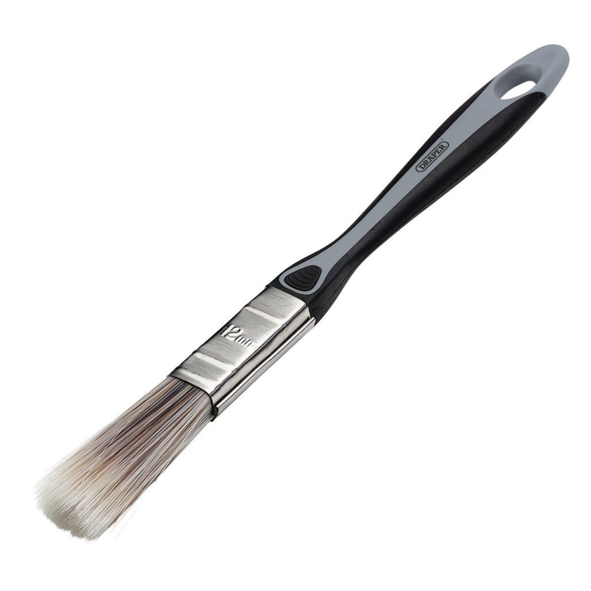 Draper Flat Paint Brush with Soft Grip, 12mm 20451