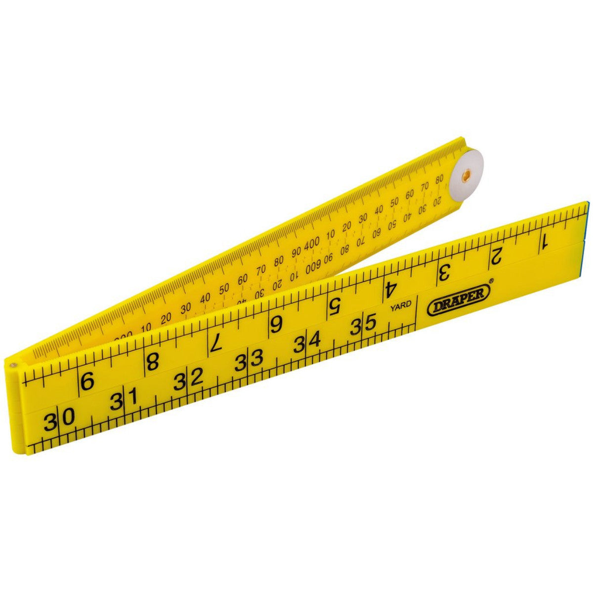 Draper Plastic Folding Rule, 1m 20700